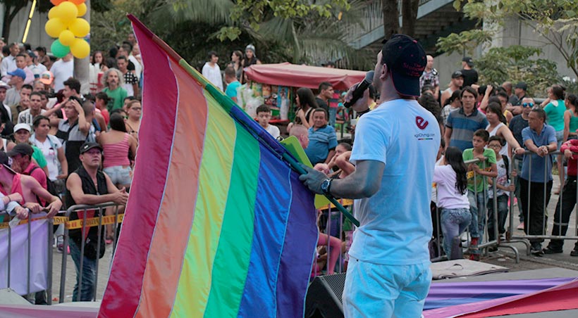 egoCity en la marcha del orgullo LGBT Medell&iacute;n 2015