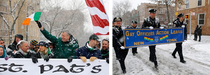 Alcalde de Nueva York se niega a participar en desfile del D&iacute;a de San Patricio