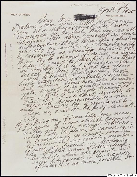 La carta que Sigmund Freud le escribi&oacute; a una madre sobre su hijo homosexual
