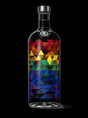 Botella Absolut Mix, LGBT