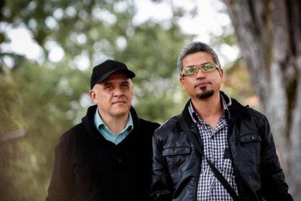 Carlos Ardila y Gonzalo Ruiz primer matrimonio gay en Colombia.