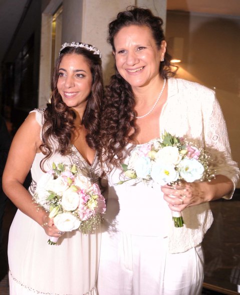 Romi Charur y Vicky Escobar