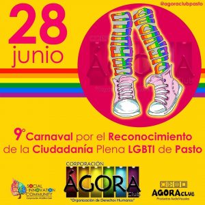 marcha del orgullo gay en colombia 2018 - Pasto
