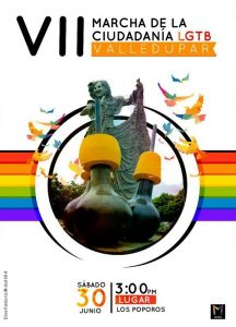 marcha del orgullo gay en colombia 2018 - Valledupar