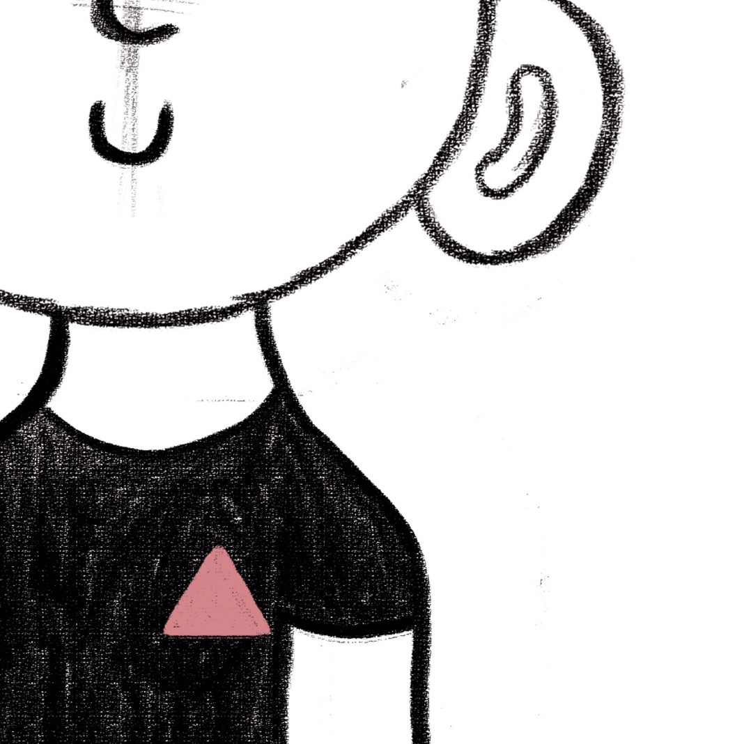 triangulos rosa