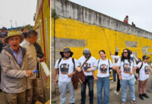 El mural de Llanogrande: memoria, provocación y responsabilidad política Mural Falsos Positivos Llano Grande