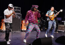 Ciudad Altavoz 2026: 70 agrupaciones de Medellín estarán presentes Presentación de una banda durante Ciudad Altavoz 2026 en el teatro al aire libre Carlos Vieco Ortiz de Medellín.
