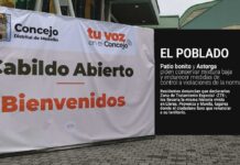 Patio Bonito y Astorga se organizan para que el nuevo POT no los reduzca a una estadística Banner del Cabildo Abierto del Concejo Distrital de Medellín sobre el POT, junto a mensaje de Patio Bonito y Astorga que pide conservar la baja mixtura y endurecer controles.